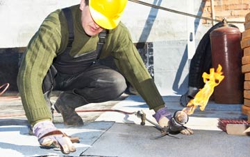Monks Eleigh flat roof construction
